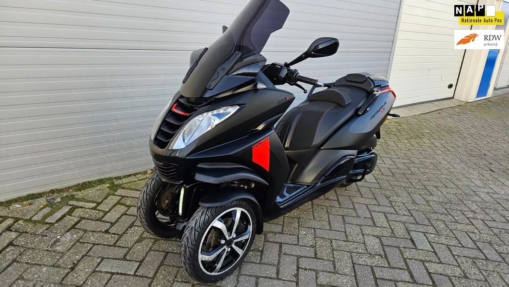 Peugeot Scooter Metropolis RX-R Black Edition Bwj 2018 | Hoog windscherm | Autorijbewijs